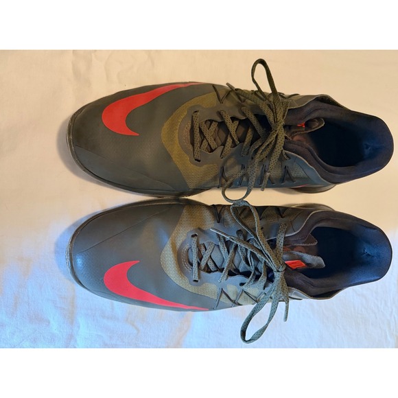 Nike Lunar Control Vapor Mens 11 Golf Shoes Olive Green Red Lunarlon main image 6